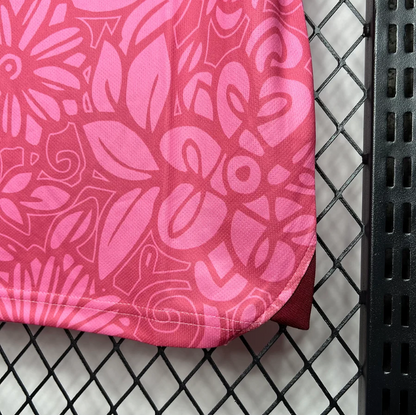 Fc Palestina voetbalshirt met aangepaste naam Roze