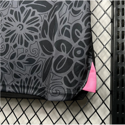 Fc Palestina voetbalshirt met aangepaste naam Zwart Roze